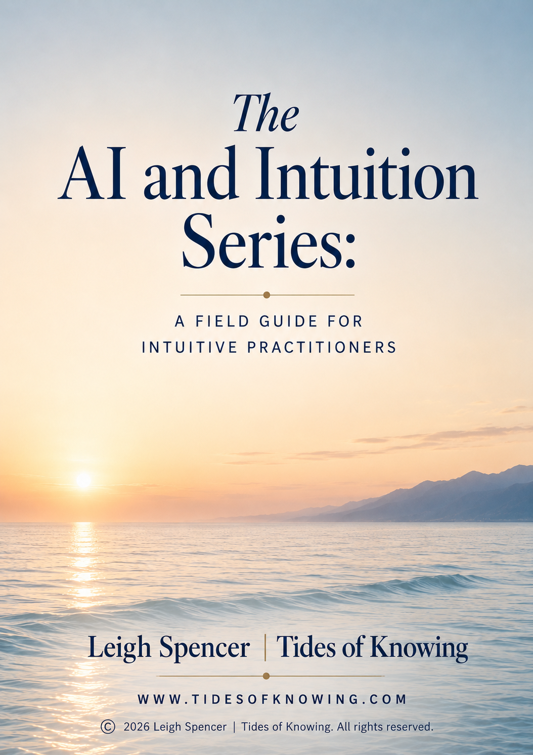 Cover of The AI and Intuition Series field guide